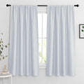 RYB HOME White Room Darkening Curtains by RYBHOME