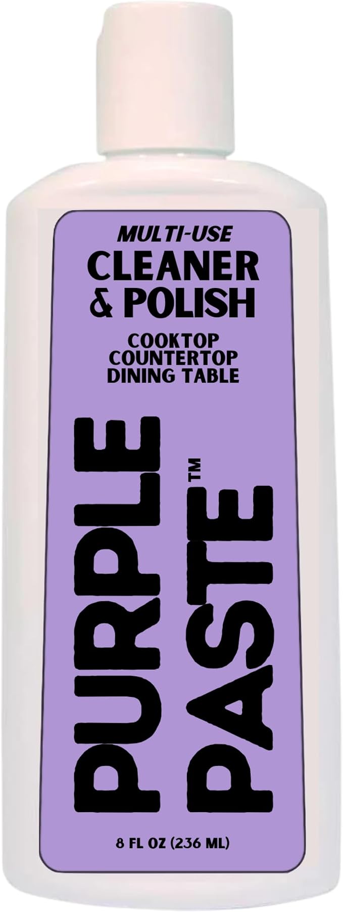 Purple Paste Multi-Surface Cleaner & Polish, Made in USA, 8oz Bottle by SonicPower