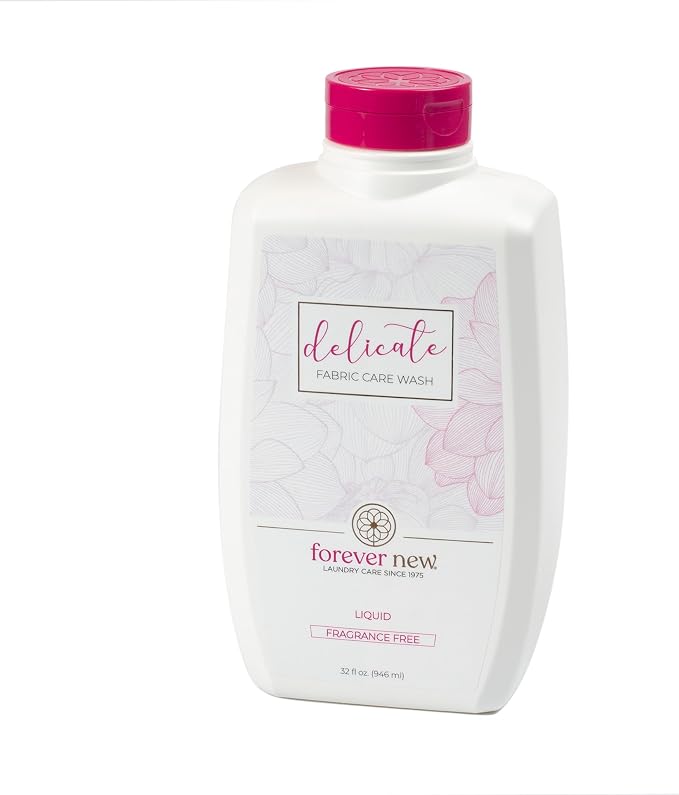 Forever New 32oz Liquid Unscented Fabric Care Wash 2 Pack Natural Laundry - Image 3