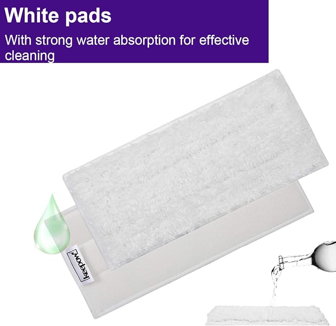 KEEPOW Reusable Mop Pads Compatible - Image 4