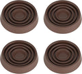 Furniture Coasters, 1.5X1.5 Rubber Caster Cups Non Slip Furniture Pads Non Skid by VOCOMO