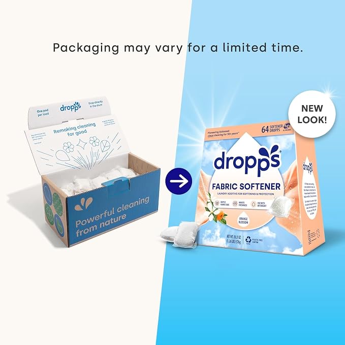 Dropps Laundry Fabric Softener Pods, Soft Fabrics - Image 7