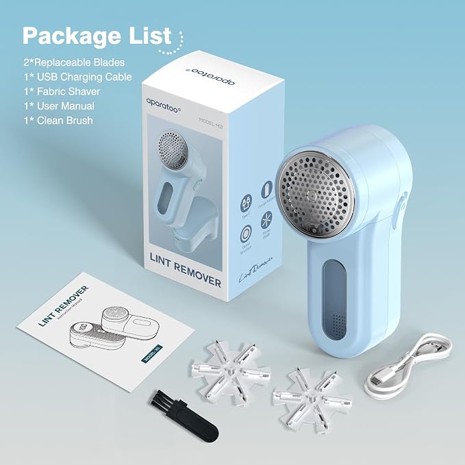 Fabric Shaver Lint Shaver, Electric Lint Remover - Image 9