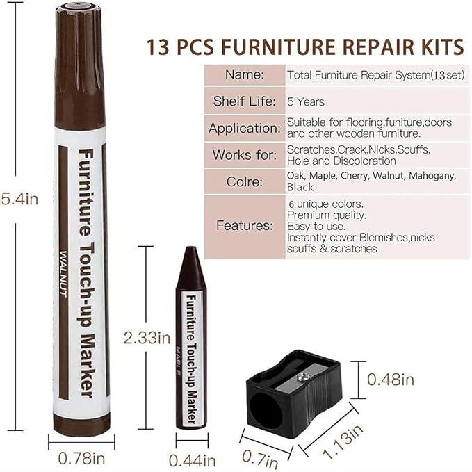 Furniture Repair Kit Wood Markers - Image 2