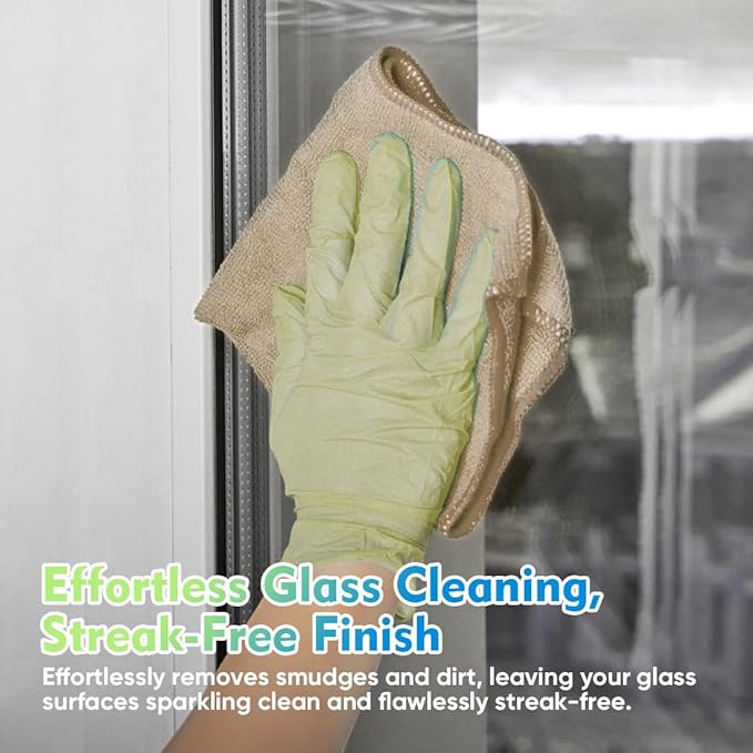 HOMEXCEL Microfiber Cleaning Cloth 20 Pack 11.5 x 11.5 inch Microfiber Towels - Image 3