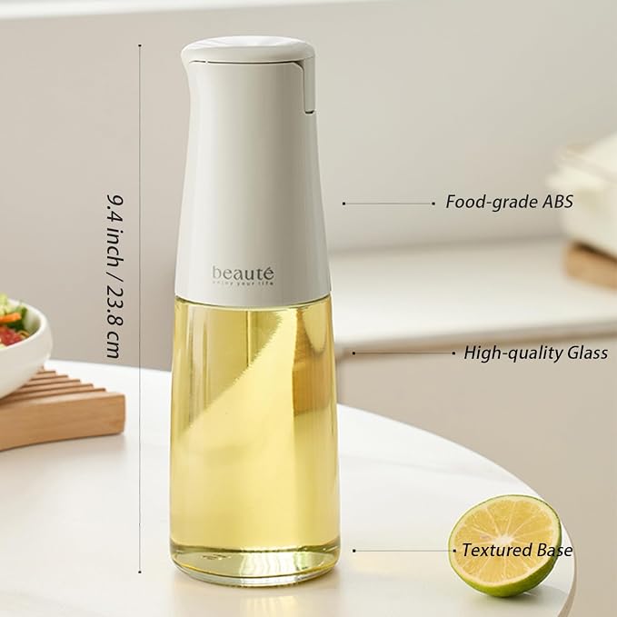 Olive Oil Dispenser Bottle for Kitchen, Auto Flip、Non-Drip、Leak Proof, Oil - Image 4