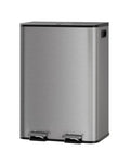 GarveeHome 2 x 8 gal Stainless Steel Double Trash Can by GarveeHome