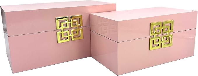 Galt International Storage Box Set Decorative Storage Box w/Hinged Lid Classic - Image 3