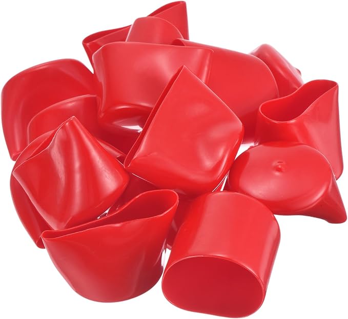 uxcell 20pcs Rubber End Caps 50mm ID Vinyl Round Tube Bolt Cap Cover Thread - Image 4