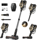 Cordless Vacuum Cleaner, 30Kpa Home Stick Vacuum, Smart Display & 1.5L Dust Cup by Curvymoontech