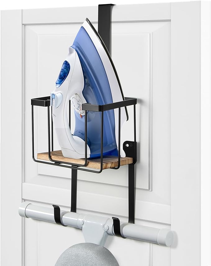 TJ.MOREE Wall Mount/Over The Door Ironing Board Holder by TJMOREE