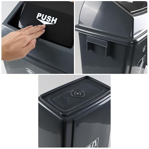 Readsky 13 Gallon Plastic Kitchen Trash Can - Image 3