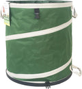 32-Gallon Collapsible Trash Can Hard-Shell Bottom Yard Garden Bag by TespherCreationsforYardWorkLawnsCarePatioGardeningOutdoorCampingandRVTrips