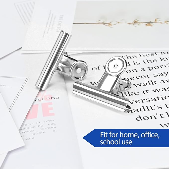 10 Pack Large Metal Hinge Clips - Image 7