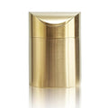 Stainless Steel Trash Can with Swing Lid, Mini Countertop Trash Bin Bathroom by Chemlliy