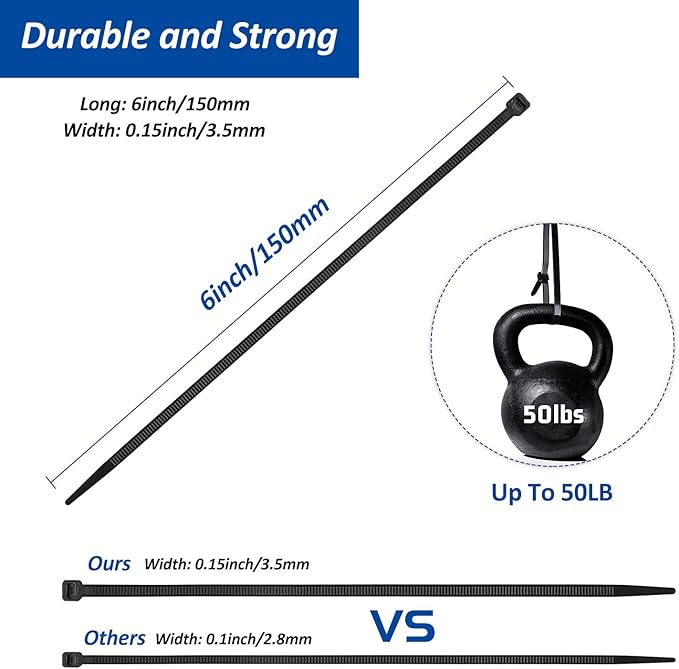 Strong Back-Glue Self Adhesive Cable Zip Tie Mounts Kit - Image 4