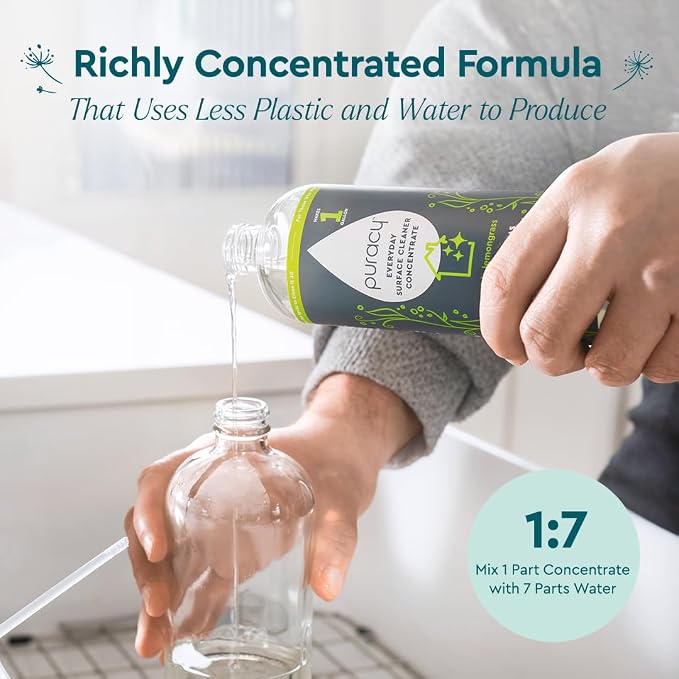 Puracy 99.9% Natural All Purpose Cleaner Concentrate - Image 5