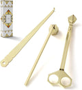 3-in-1 Candle Accessory Set, Wick Trimmer, Candle Snuffer, Wick Spoon, by PATOISE