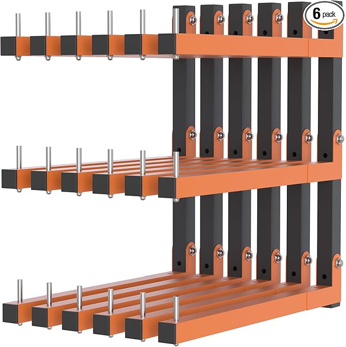 Lumber Rack Wall Mount, Lumber Storage Rack, Heavy Duty Wood Storage Racks by Riciakik