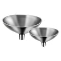 Small Funnel Set of 2, Stainless Steel Mini Funnel by Unknown