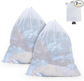 OTraki Large Mesh Laundry Bag 36 x 43 Inch Drawstring Laundry Wash Bags by OTraki