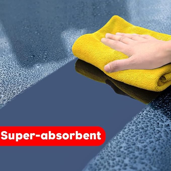 Microfiber Cloth 6Pack Cleaning Rags Absorbant Lint Free Cloth - Image 6