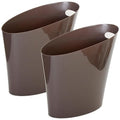 Youngever 2 Gallon Slim Trash Can, Plastic Garbage Container Bin, Small Trash by Youngever