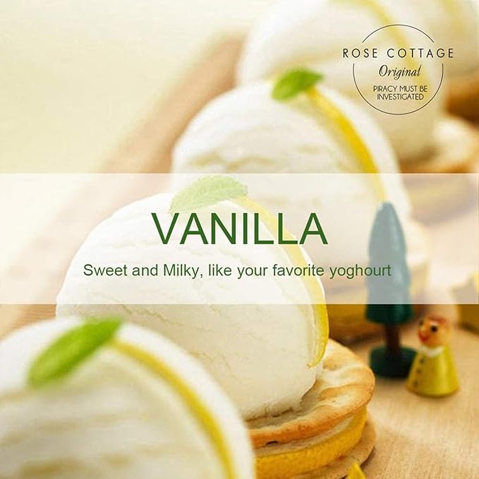 ROSE COTTAGE Large 12 Packs Vanilla Hanging Closet Air Freshener Scented - Image 4