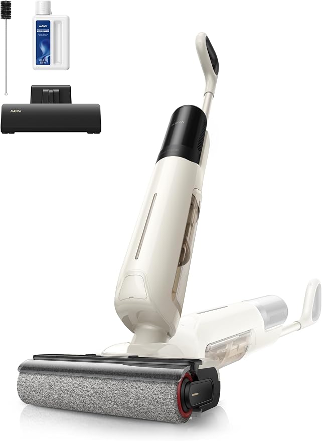 MOVA K30 SE Wet Dry Vacuum Cleaner, 180° Lie-Flat Reach Smart Vacuum Mop by MOVA