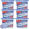 Vacplus Moisture Absorbers 6 Pack, 10.5 Oz Portable Humidity Absorber Boxes by Vacplus
