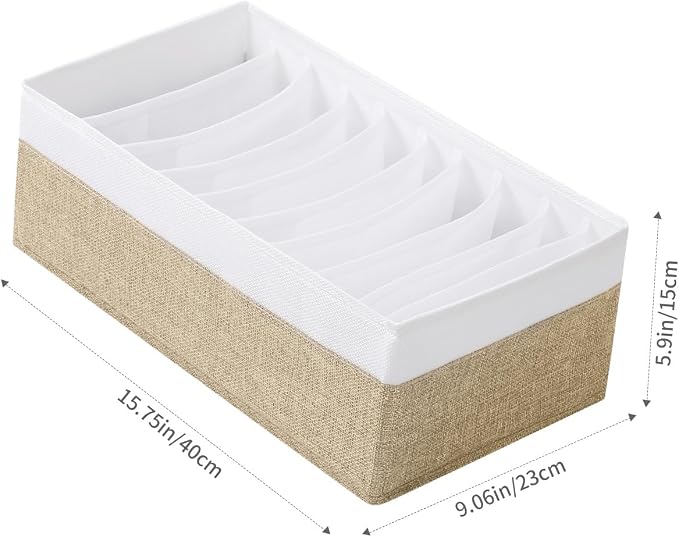 4 Packs T-shirt Drawer Organizers - Image 2