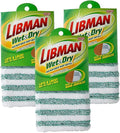 Libman Wet & Dry Microfiber Mop Refills | Dust Mop by TheLibmanCompany