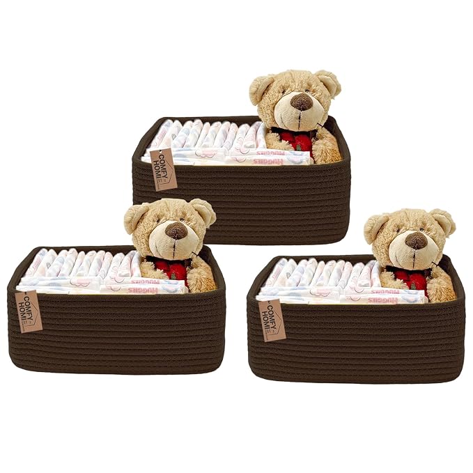 COMFY-HOMI 13" x 8.5" x 5.1" Storage Baskets by COMFY-HOMI