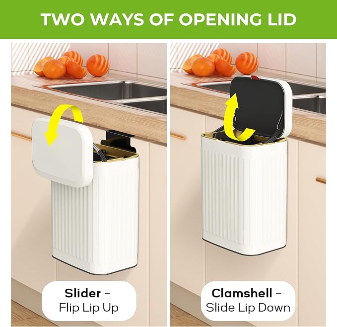 Kitchen Compost Bin Hanging Trash Can - Image 4
