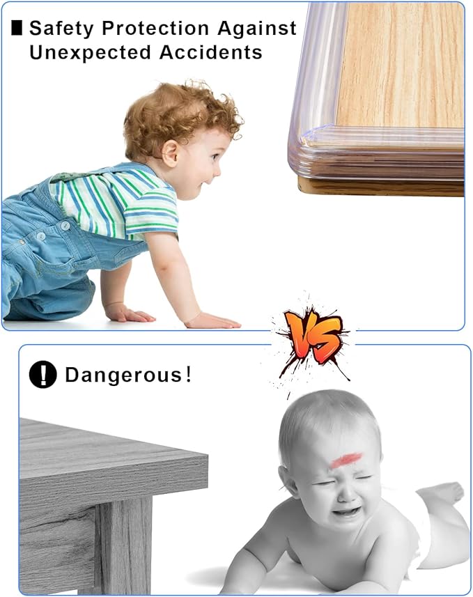 HOMREALM Baby Proofing, Silicone Soft Corner Protectors - Image 6