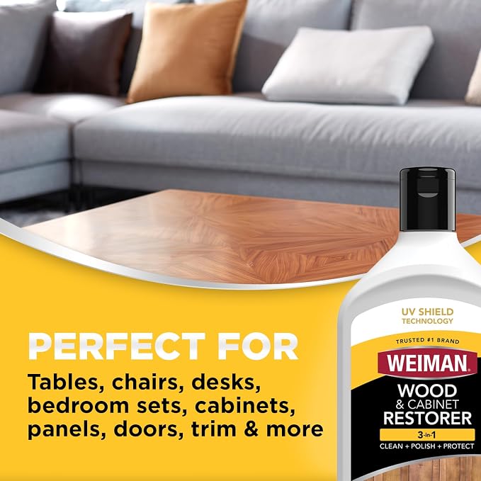 Weiman Wood and Cabinet Restorer 3-In-1 Bundle - Image 8