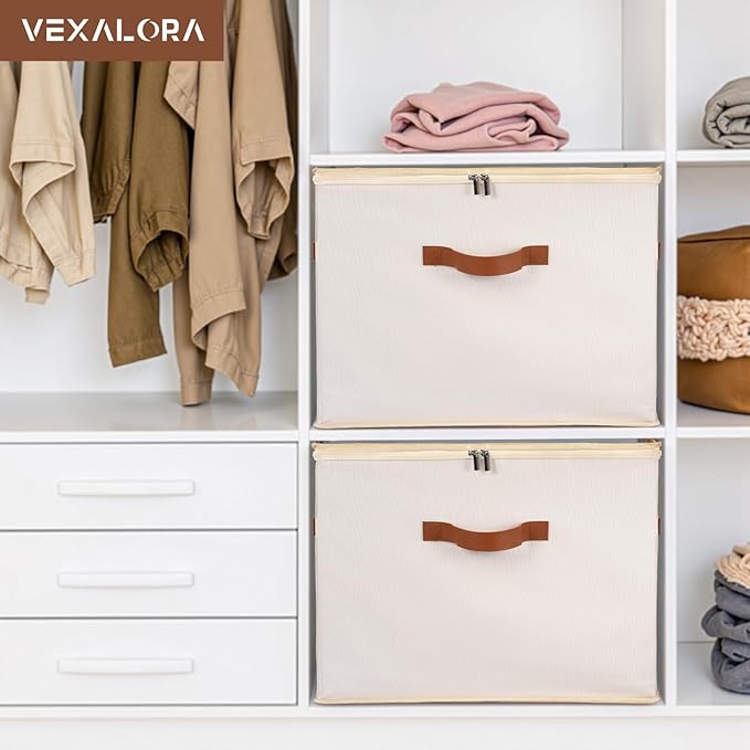 Shoe Organizer for Closet, 3 Pack Shoe Storage Bins - Image 2