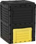 Outsunny Garden Compost Bin 80 Gallon Outdoor Large Capacity Composter Fast by Outsunny