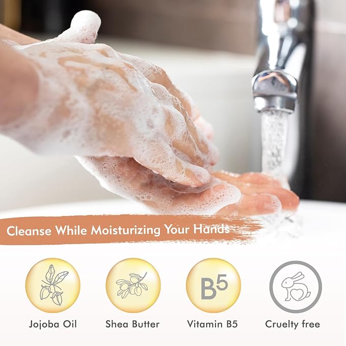 ROMIIE ZOI Liquid Hand Soap Refill Gift Set – 3 Pack, Citrus Zest Scent – - Image 4