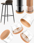 24-Pack Silicone Chair Leg Floor Protectors by Yomanta