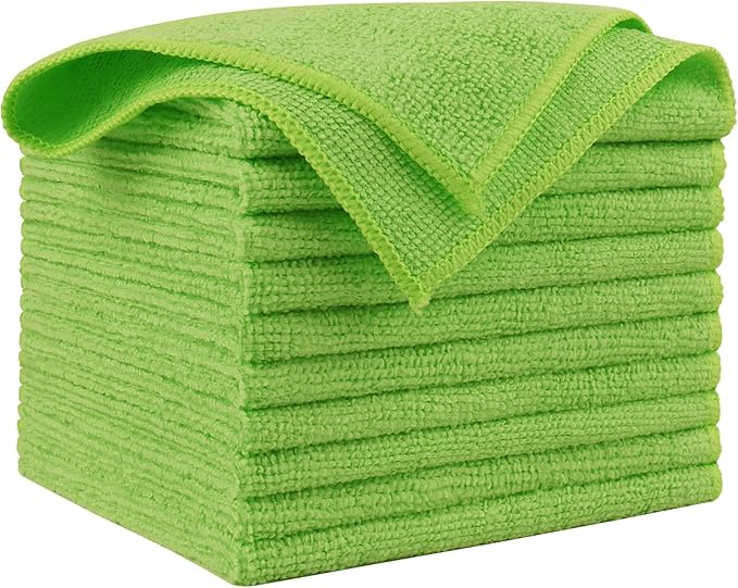 AIDEA Microfiber Cleaning Cloth, Microfiber Towels by AIDEAHOME