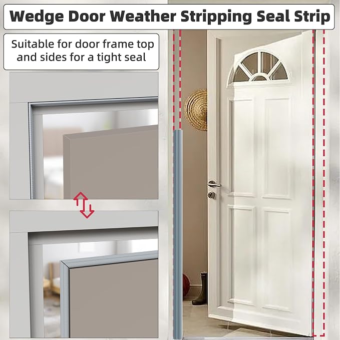 3 Pack*16.4 Ft Weather Stripping Seal Strip - Image 4