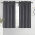 DWCN Kitchen Blackout Short Curtains by DWCN