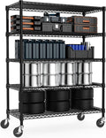Garage Shelving 5 Tier Industrial Metal Shelving Units by MEIGAOPLASTICANDMETALHKCOLIMITED