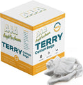 Angel-in-Armor White Terry Cloth Rags – 25lb Bulk Box of 100% Cotton Cleaning by A-I-AAngel-In-Armor