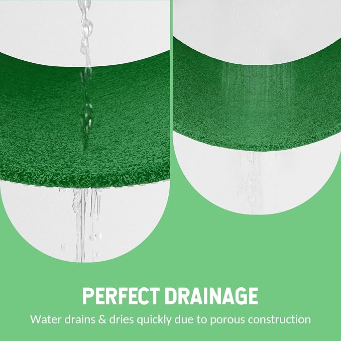Non-Slip Bathtub Mat, 2 Pack Anti Slip Shower Mat, Fast Drying Bathtub Mats - Image 6