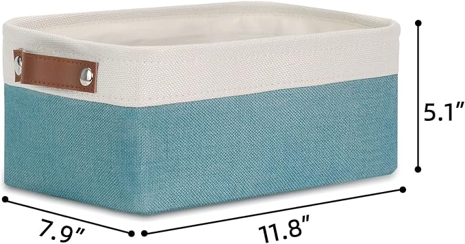 DULLEMELO Small Collapsible Fabric Basket - Image 6