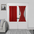 DWCN French Door Curtains – Rod Pocket Thermal Blackout Curtain by DWCN