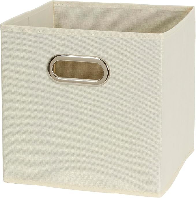 Household Essentials 82-1 Foldable Fabric Storage Bins | Set of 6 Cubby Cubes - Image 4