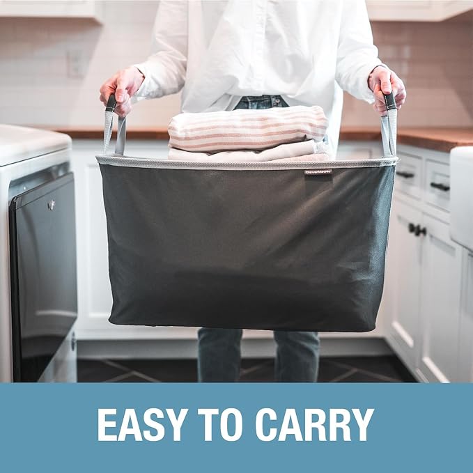 CleverMade Collapsible Laundry Basket Hamper - Image 4